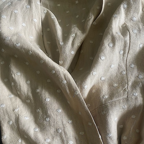 WAYF Polka Dot Wrap Dress, size S - Picture 6 of 9